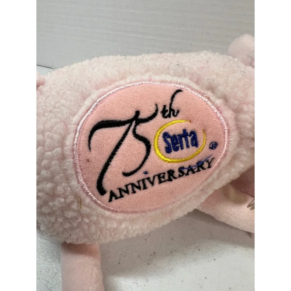 Serta Counting Sheep 75th Anniversary Pink Breast Cancer Research Plush #75